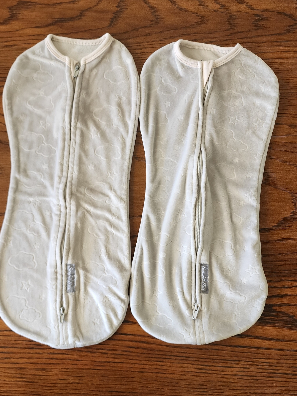 SwaddleMe Light Grey Sleep Sacks - 2